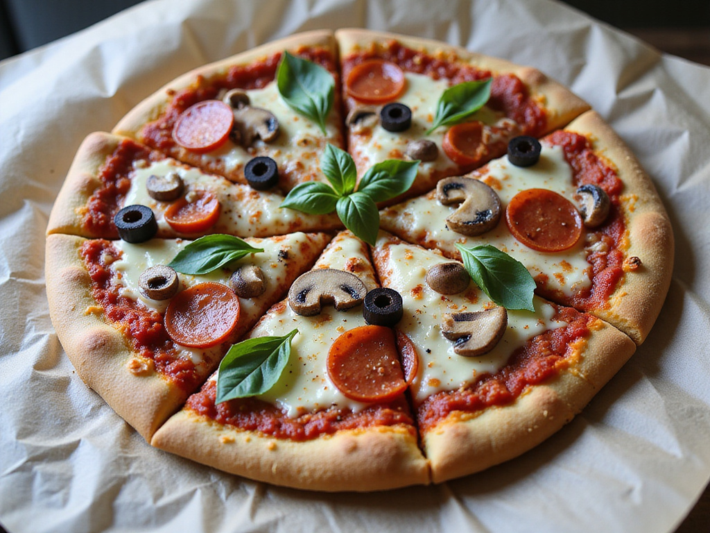 Pizza keto con base de cebolla