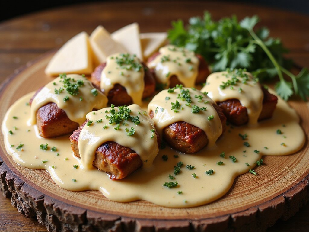 Tournedos de Ternera con Salsa de Queso Keto