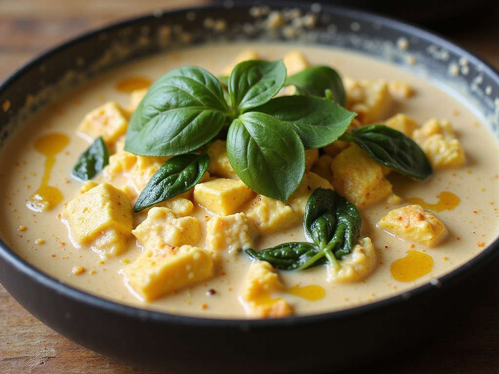 Crema de Espinacas y Queso Keto