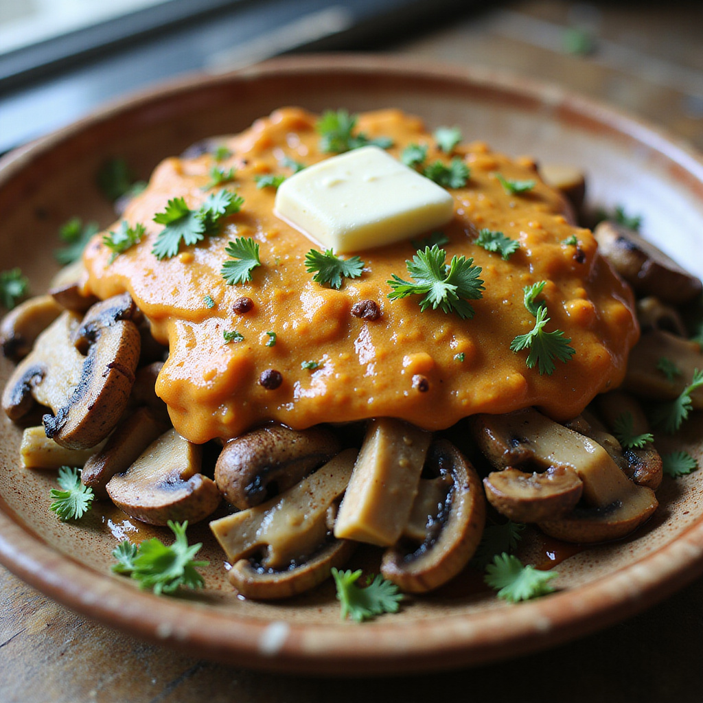 Setas Mixtas y Champiñones al Horno con Queso Keto