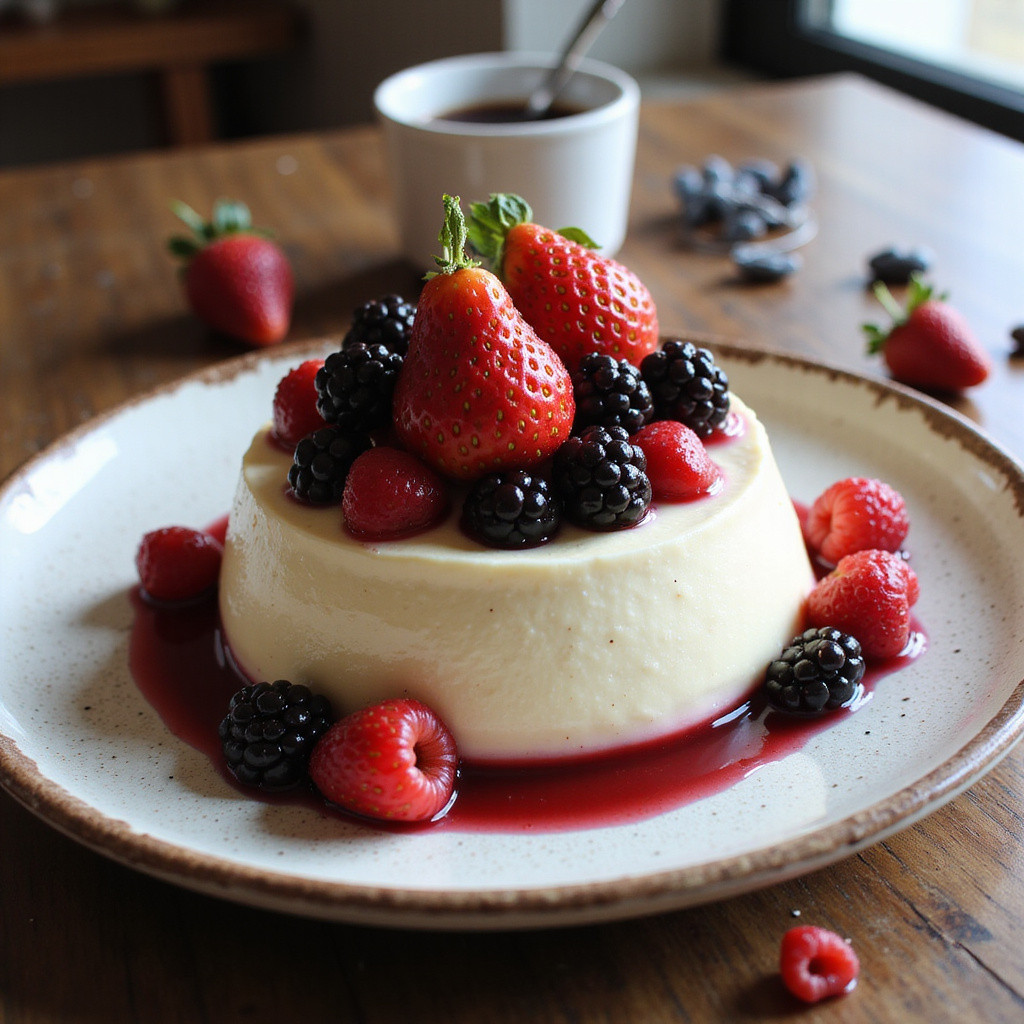 Mousse de Frutas y Crema de Coco Keto