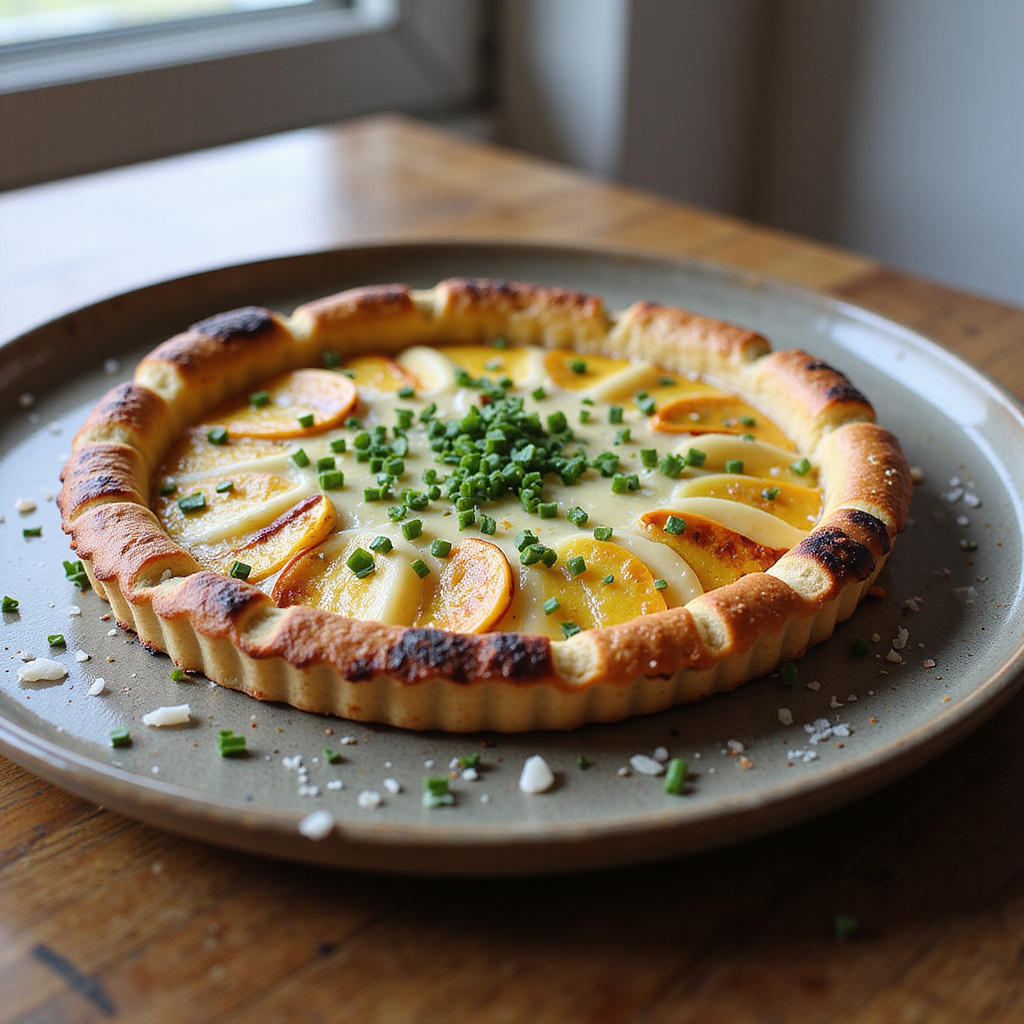 Tarta de Espárragos Frescos y Crema de Almendras Keto