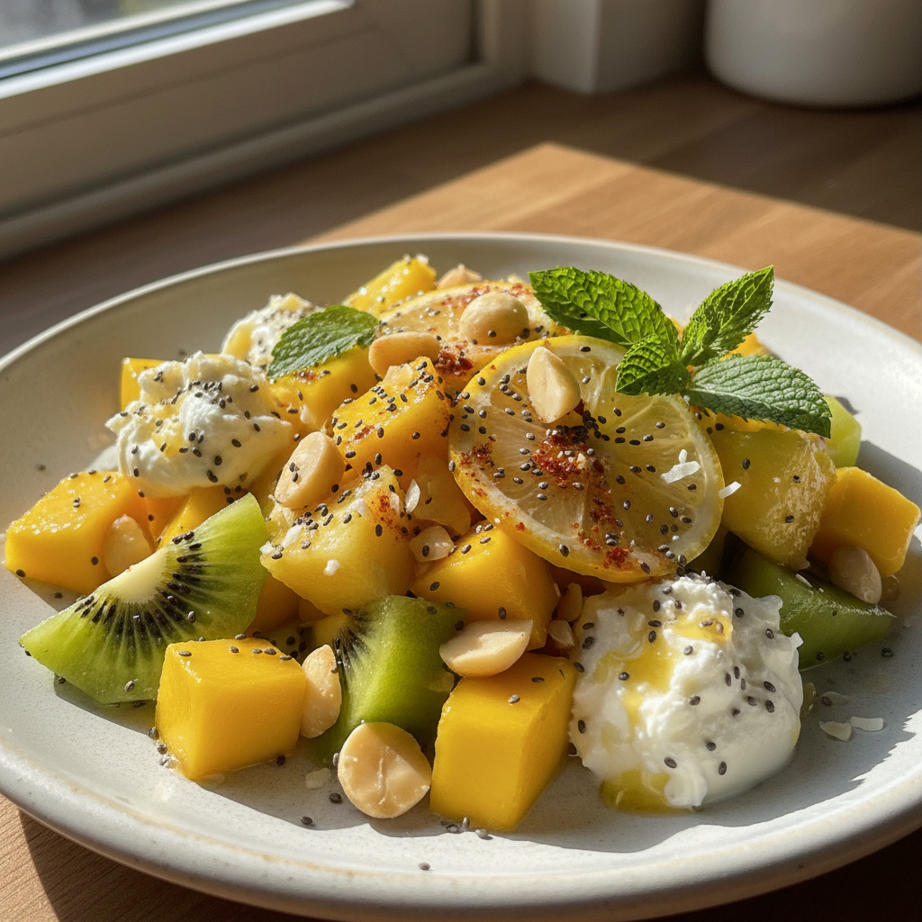 Ensalada de Frutas Exóticas Keto