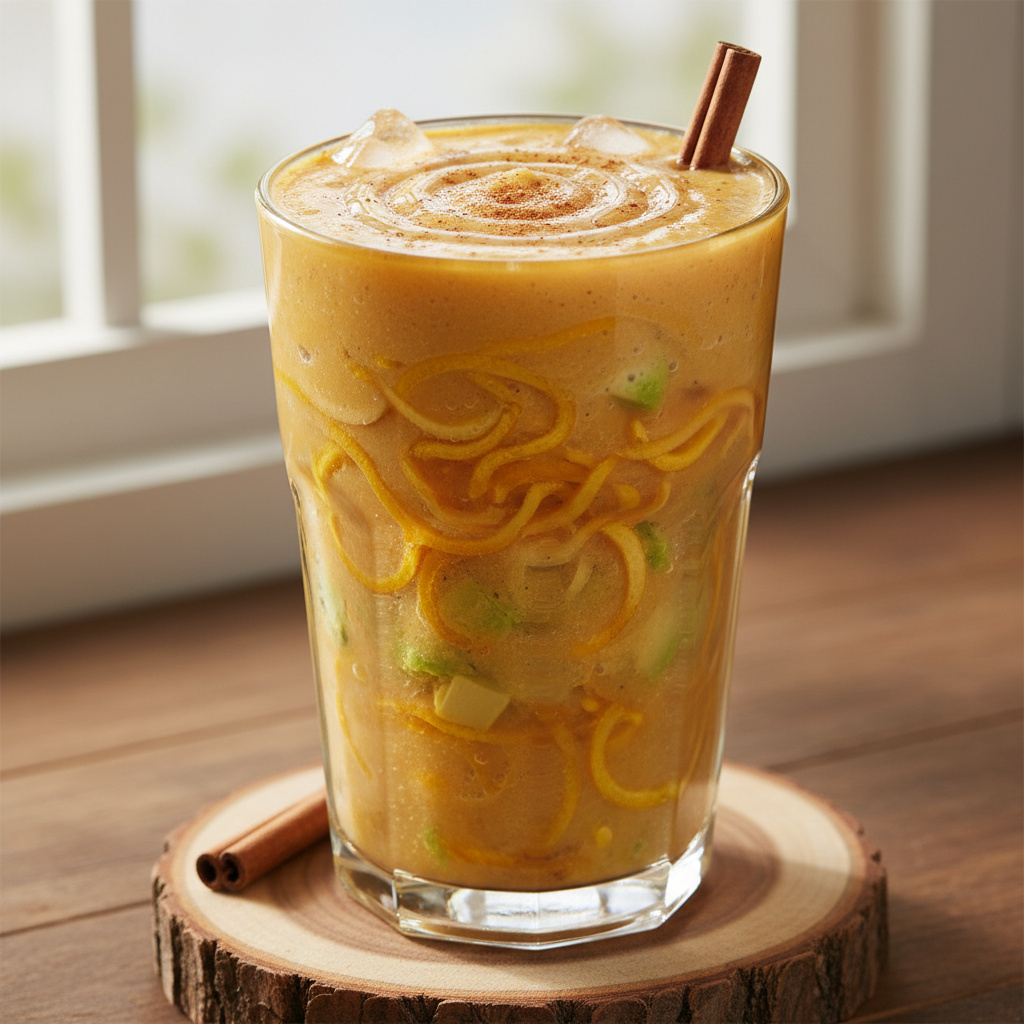 Batido de Calabaza Espagueti y Aguacate Keto