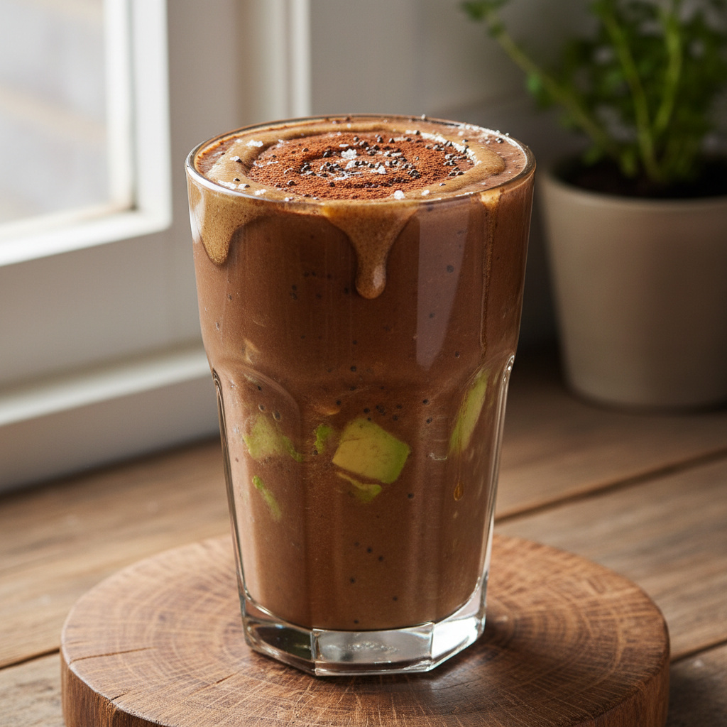 Smoothie de Almendra y Cacao Keto