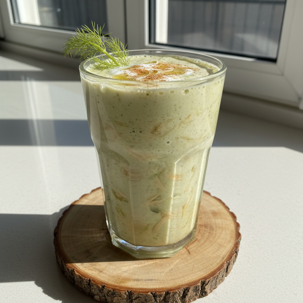 Smoothie Cremoso de Hinojo y Chirivía