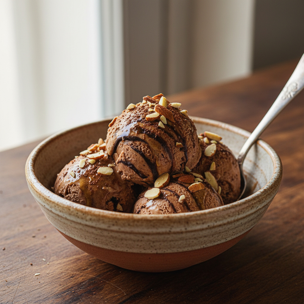 Helado de Café y Cacao Keto Intenso