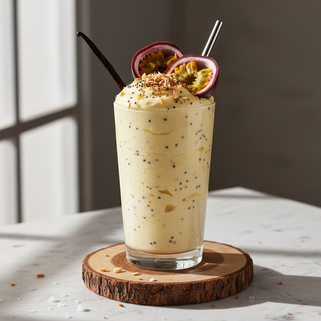 Mousse de Maracuyá y Coco Keto