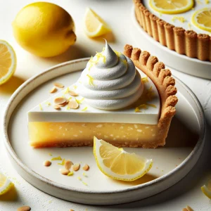Tarta de limón keto, refrescante y sin azúcar