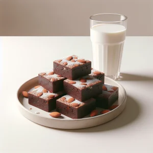 Brownies de almendra keto, ricos y sin azúcar