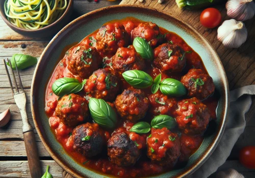 Albóndigas keto jugosas y llenas de sabor