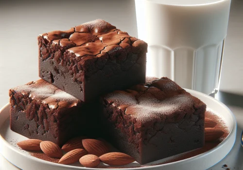 Brownies keto de chocolate intensamente ricos