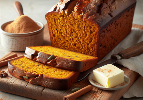 Pan de calabaza keto, esponjoso y sin gluten
