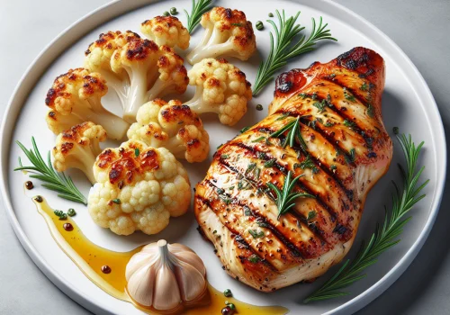 Pollo al romero keto, jugoso y aromático