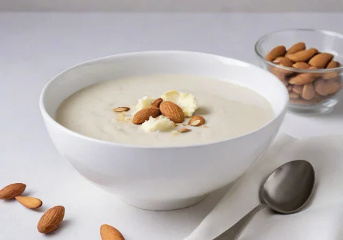 Crema de Coliflor y Almendra Keto