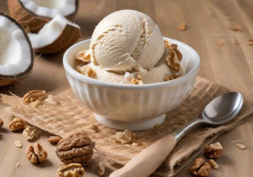 Helado de Coco y Nuez Keto