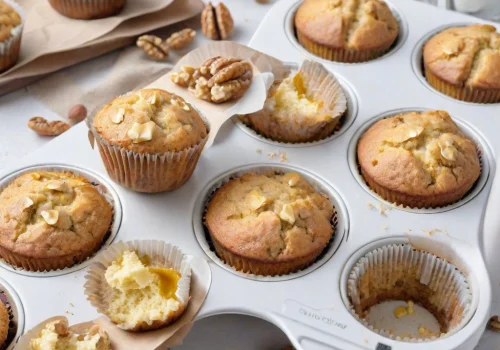 Muffins de Nuez y Naranja Keto